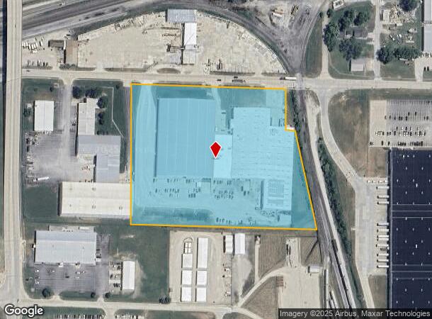  1201 W Wabash Ave, Effingham, IL Parcel Map