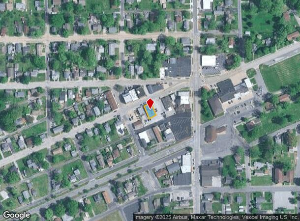 125 W Central St, Bethalto, IL Parcel Map