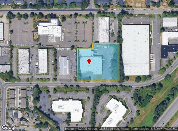 727 134Th St Sw, Everett, WA Parcel Map