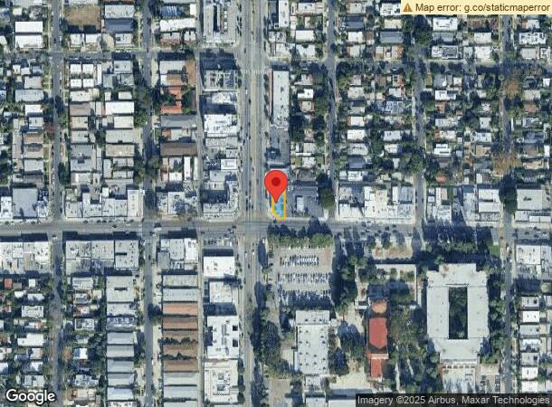  700 N Fairfax Ave, Los Angeles, CA Parcel Map