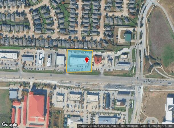 26745 E University Dr, Aubrey, TX Parcel Map