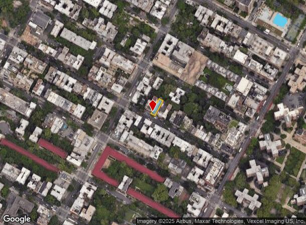  243 E 7Th St, New York, NY Parcel Map