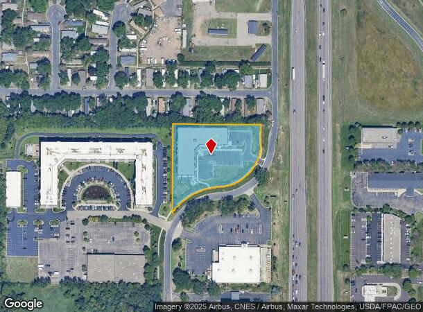 9450 Ulysses St Ne, Minneapolis, MN Parcel Map