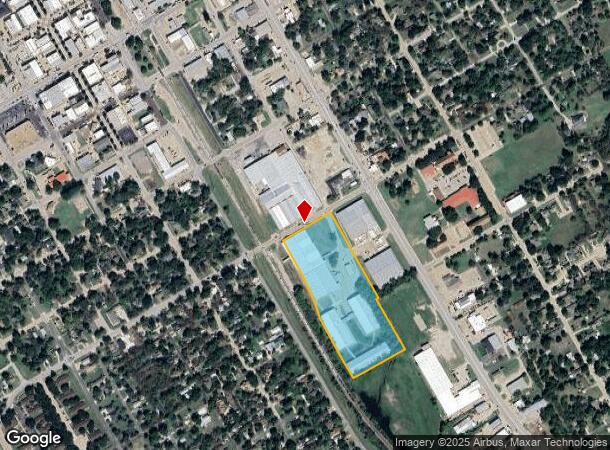  111 E Lampasas St, Ennis, TX Parcel Map