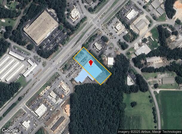 1307 Highway 85 N, Fayetteville, GA Parcel Map