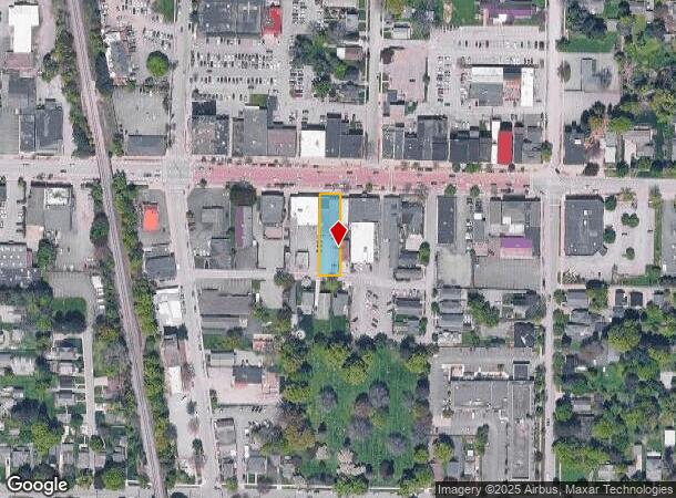 665 Main St, East Aurora, NY Parcel Map