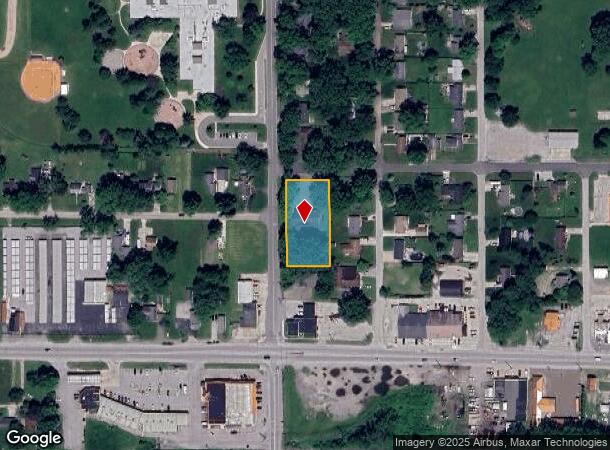  114 N Beech Rd, Osceola, IN Parcel Map