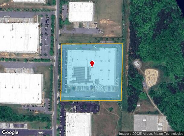  1018 Corporate Park Dr, Mebane, NC Parcel Map