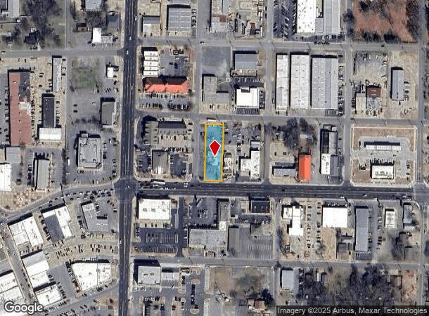724 Oak St, Conway, AR Parcel Map
