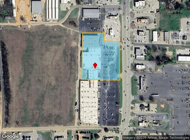 2306 S Jefferson Ave, Mount Pleasant, TX Parcel Map