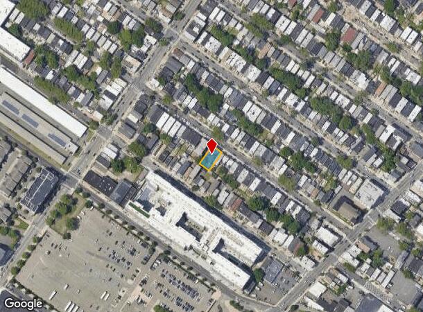  57 Clarke Ave, Jersey City, NJ Parcel Map