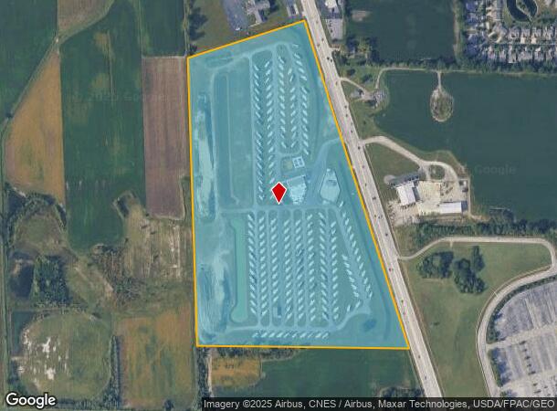 6703 Milan Rd, Sandusky, OH Parcel Map
