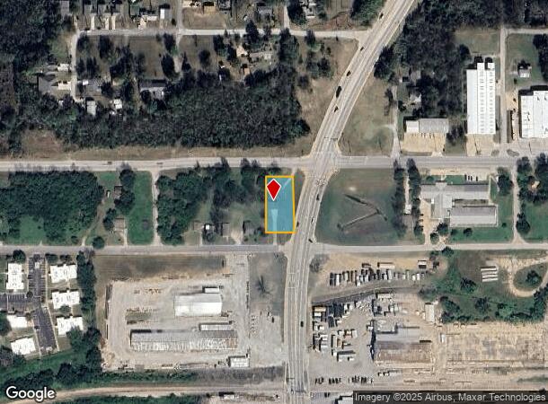  1 W Jackson Ave N, Sapulpa, OK Parcel Map