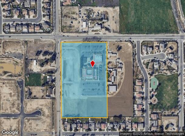  1450 W 7Th St, San Jacinto, CA Parcel Map