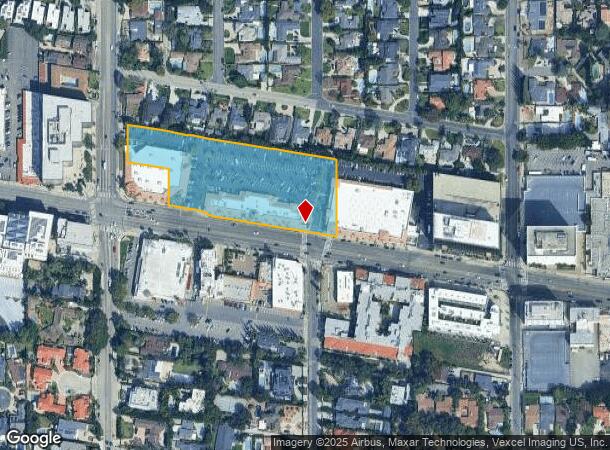  16403 Ventura Blvd, Encino, CA Parcel Map
