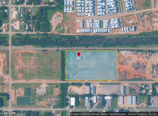  1033 Nw 21St St, Moore, OK Parcel Map
