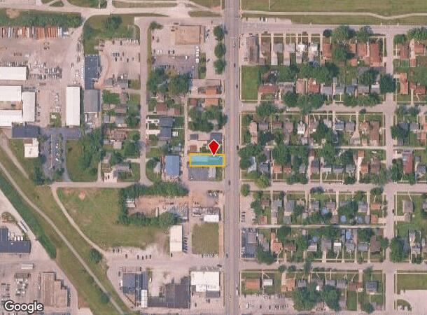  8548 Kennedy Ave, Highland, IN Parcel Map