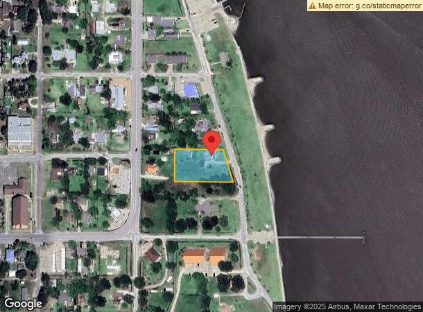 317 E Bay Blvd, Palacios, TX Parcel Map