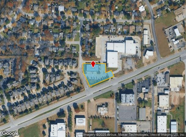 1640 W Euless Blvd, Euless, TX Parcel Map
