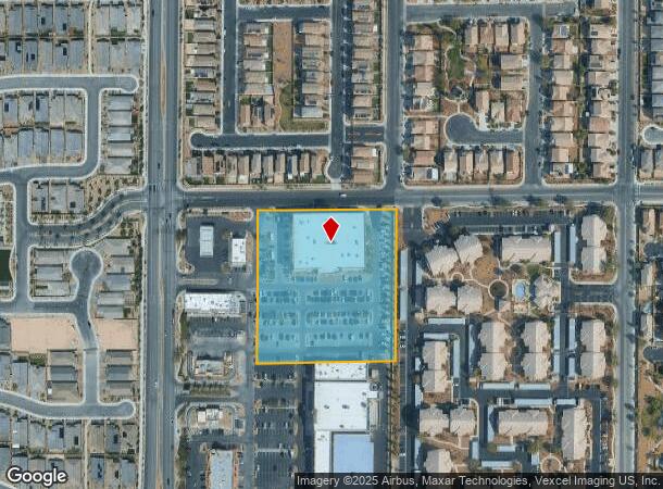  6564 N Losee Rd, North Las Vegas, NV Parcel Map