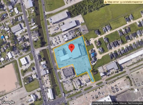  5801 W Park Ave, Houma, LA Parcel Map