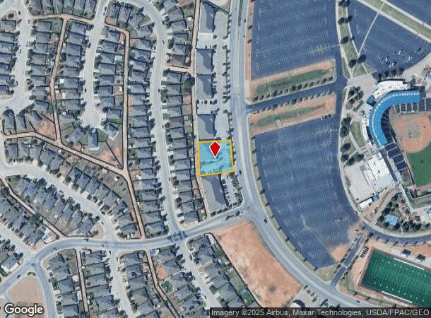 707 Tradewinds Blvd, Midland, TX Parcel Map