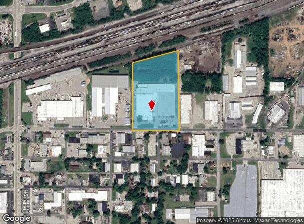 1810 W Lusher Ave, Elkhart, IN Parcel Map