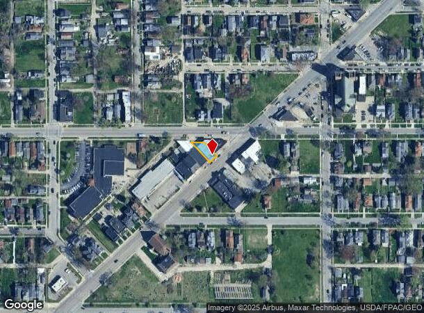 1218 Broadway St, Toledo, OH Parcel Map