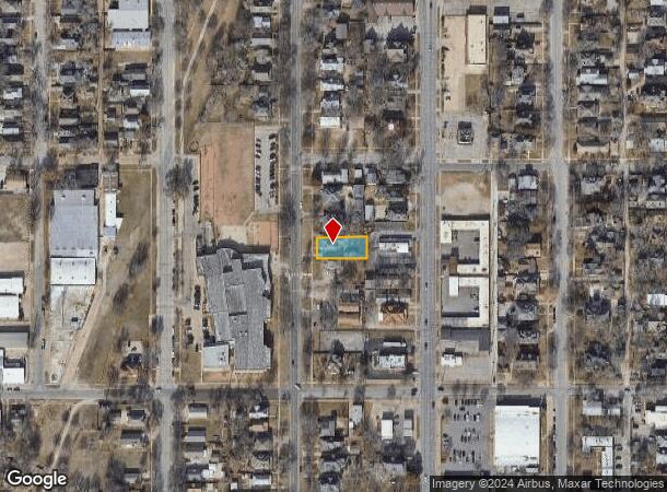  1232 N Market St, Wichita, KS Parcel Map