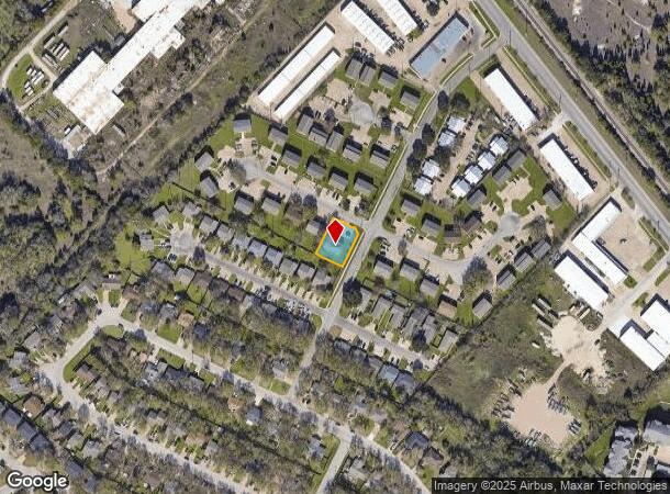 2712 Evergreen Cir, Bryan, TX Parcel Map