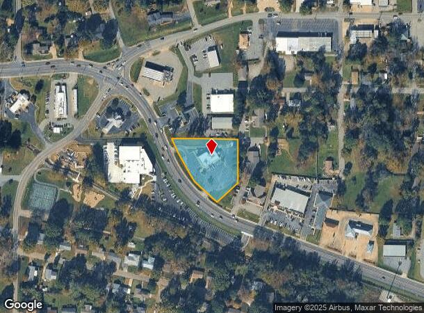 1608 W Beebe Capps Expy, Searcy, AR Parcel Map