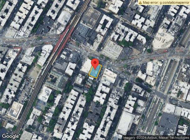  2449 Morris Ave, Bronx, NY Parcel Map