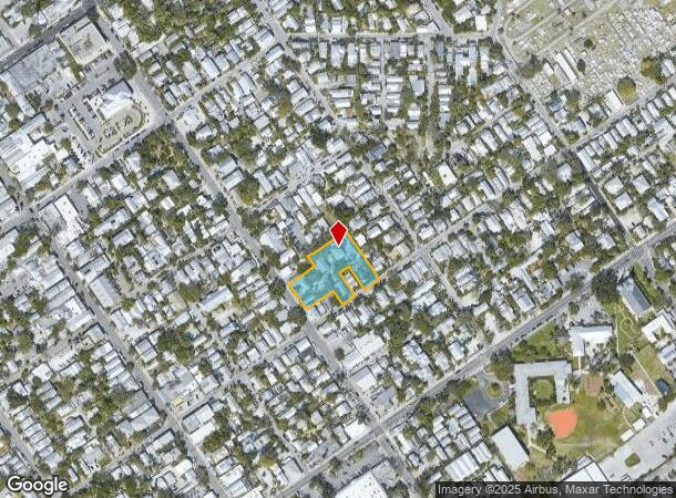819 Simonton St, Key West, FL Parcel Map