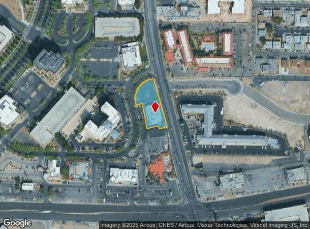 395 Hughes Center Dr, Las Vegas, NV Parcel Map