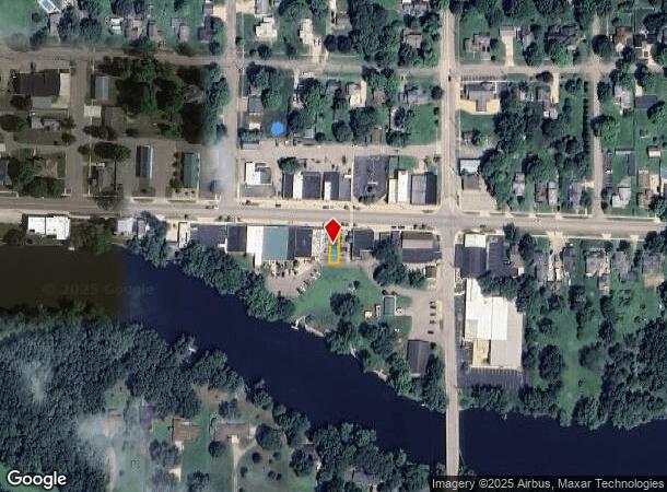 137 W Main St, Mendon, MI Parcel Map