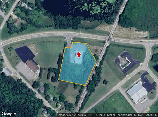 603 E Bridge St, New Lisbon, WI Parcel Map