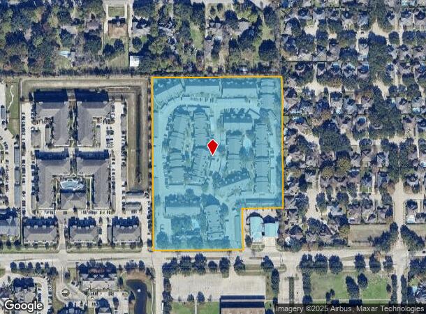  14504 Briar Forest Dr, Houston, TX Parcel Map