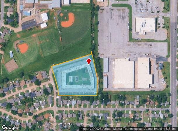 2208 Felix Pl, Oklahoma City, OK Parcel Map