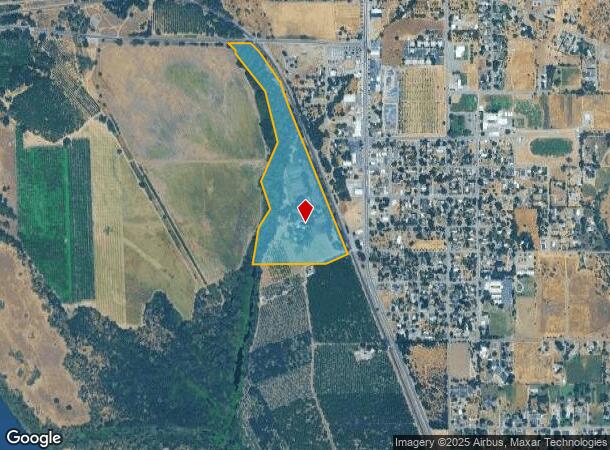 25076 Sycamore Ave, Los Molinos, CA Parcel Map
