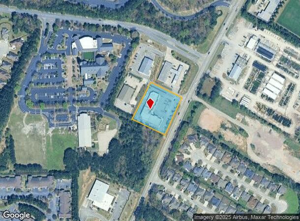  119 Brickyard Center 7350 Cahaba Valley Rd, Birmingham, AL Parcel Map