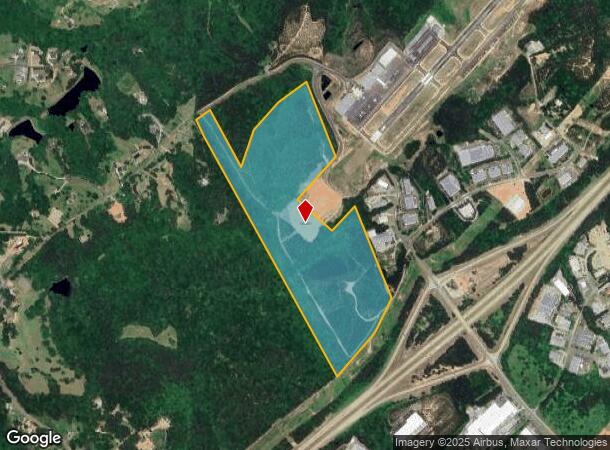  1080 Bishop Rd, Ball Ground, GA Parcel Map