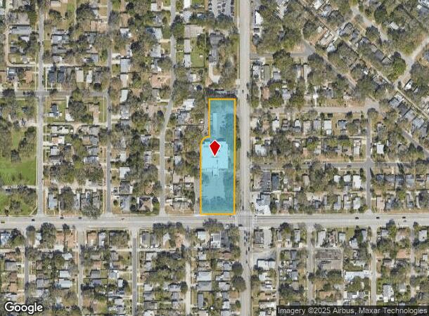  1601 38Th Ave N, Saint Petersburg, FL Parcel Map
