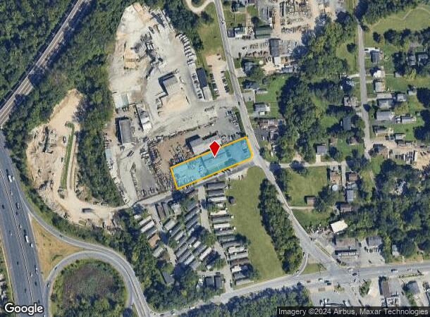  2340 Monumental Ave, Halethorpe, MD Parcel Map