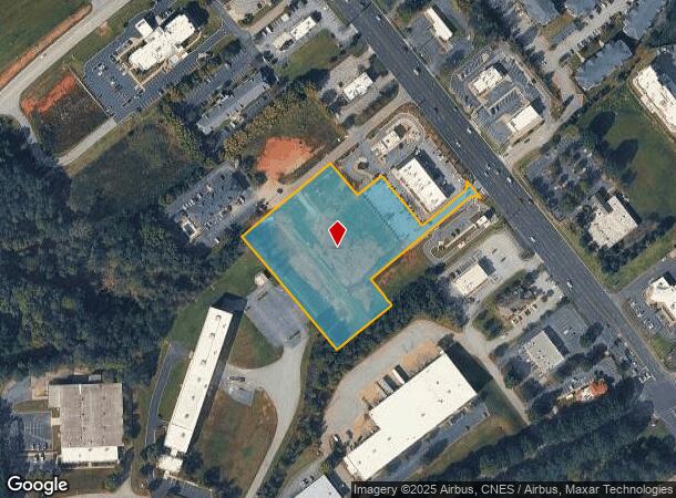1552 E Main St, Duncan, SC Parcel Map