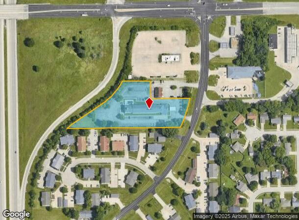 6011 6Th Street Frontage Rd E, Springfield, IL Parcel Map
