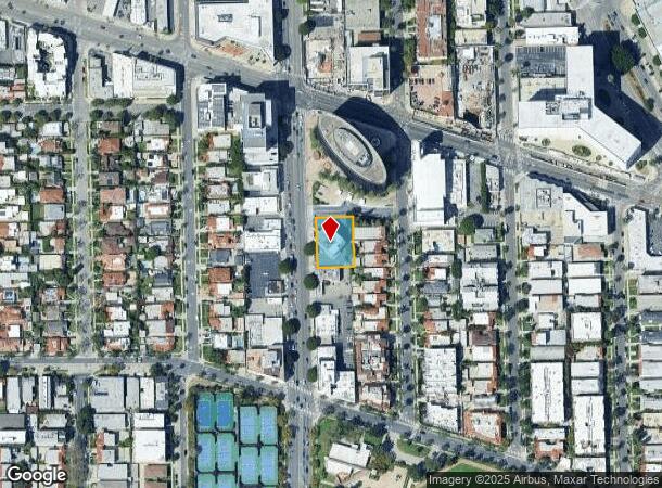  240 S La Cienega Blvd, Beverly Hills, CA Parcel Map