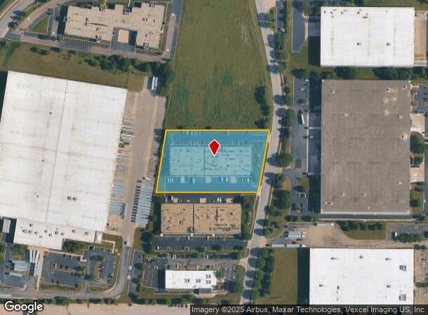 123 Ambassador Dr, Naperville, IL Parcel Map