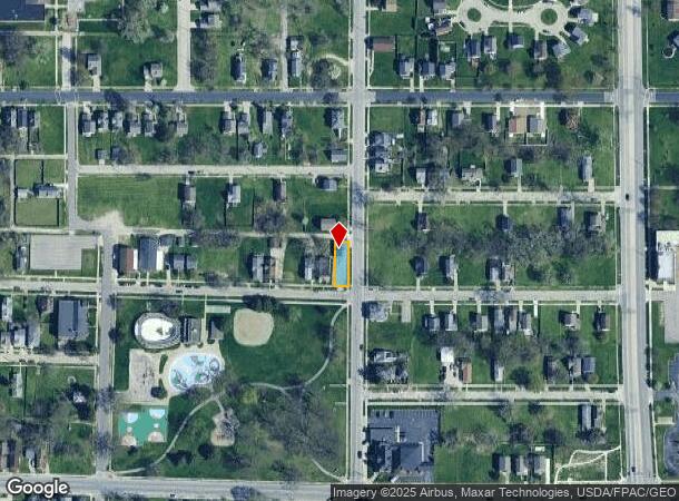  602 Vance St, Toledo, OH Parcel Map