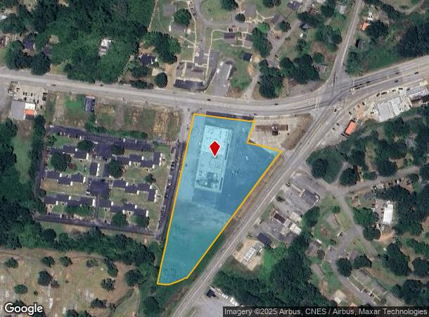  1402 E River St, Anderson, SC Parcel Map