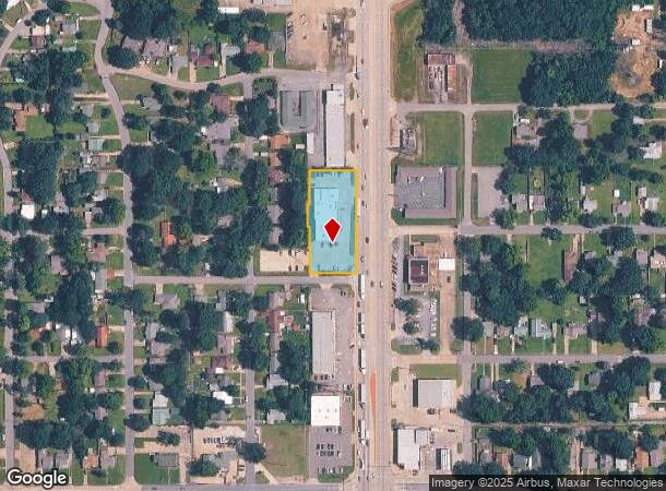 301 N 32Nd St, Muskogee, OK Parcel Map